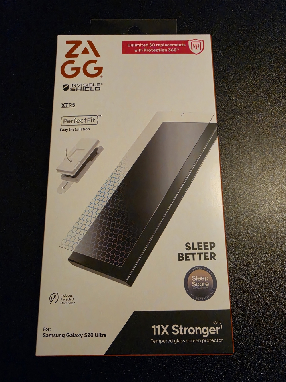ZAGG Invisible Shield Tempered Glass Screen Protector - XTR5